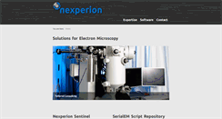 Desktop Screenshot of nexperion.net